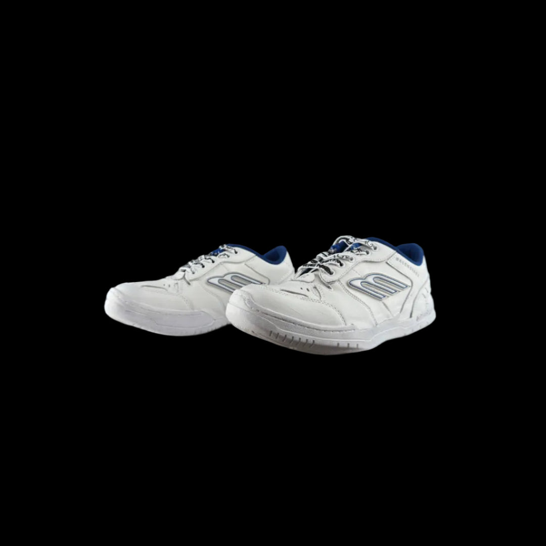 Balenciaga Hamptons Shoes side view showcasing clean contemporary style and luxury craftsmanship.
