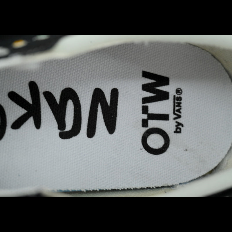 Satoshi Nakamoto x Vans sneaker bold modern skate design