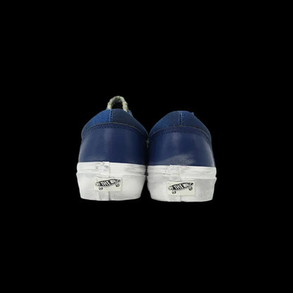 Satoshi Nakamoto x Vans Sneaker featuring a blue floral design and classic skate style.