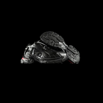 Balenciaga Runners Sneakers in black with bold design and premium construction for luxury streetwear.