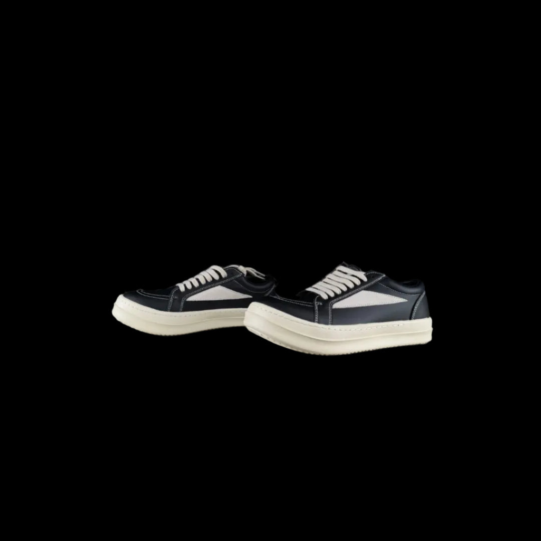 Luxury Geobasket High-Top Sneakers side view showcasing premium materials and bold design.