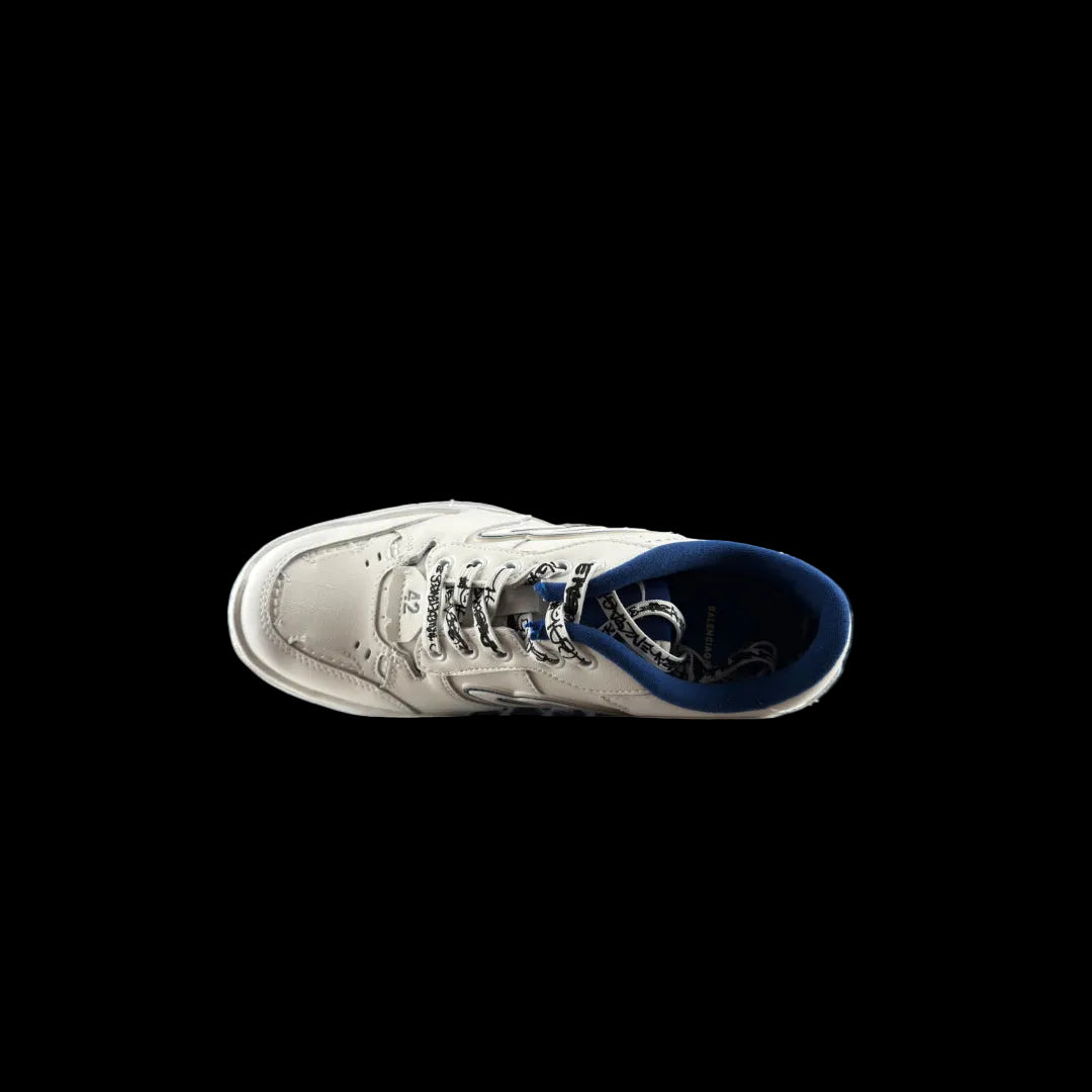 Balenciaga Hamptons Shoes side view showcasing clean contemporary style and luxury craftsmanship.