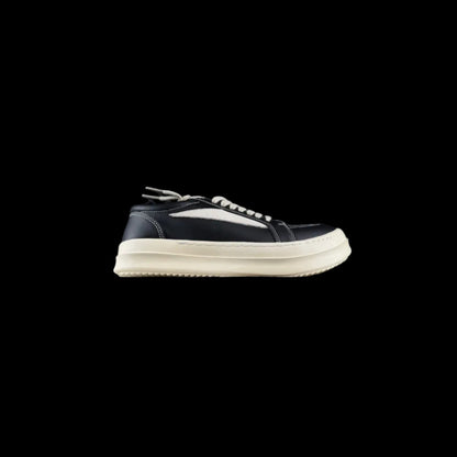 Luxury Geobasket High-Top Sneakers side view showcasing premium materials and bold design.